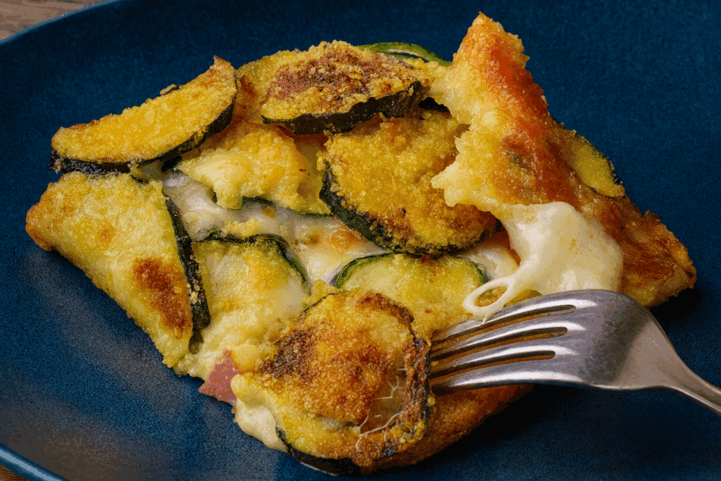 Zucchine mai così golose: basta un po’ di pangrattato, formaggio e 25 minuti in forno per preparare lo sformato sabbioso che fa innamorare chiunque lo assaggi
