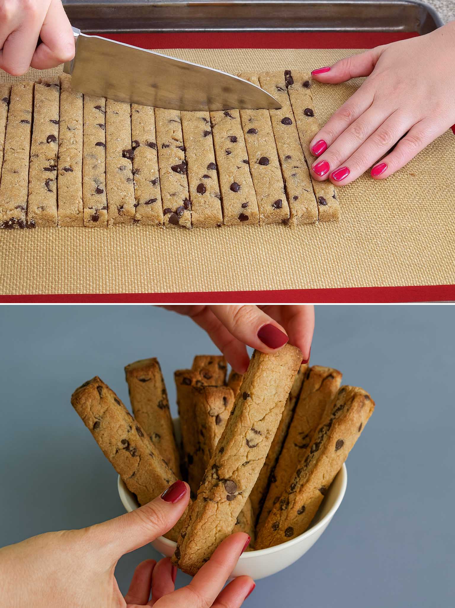 Biscotti di avena e gocce di cioccolato
