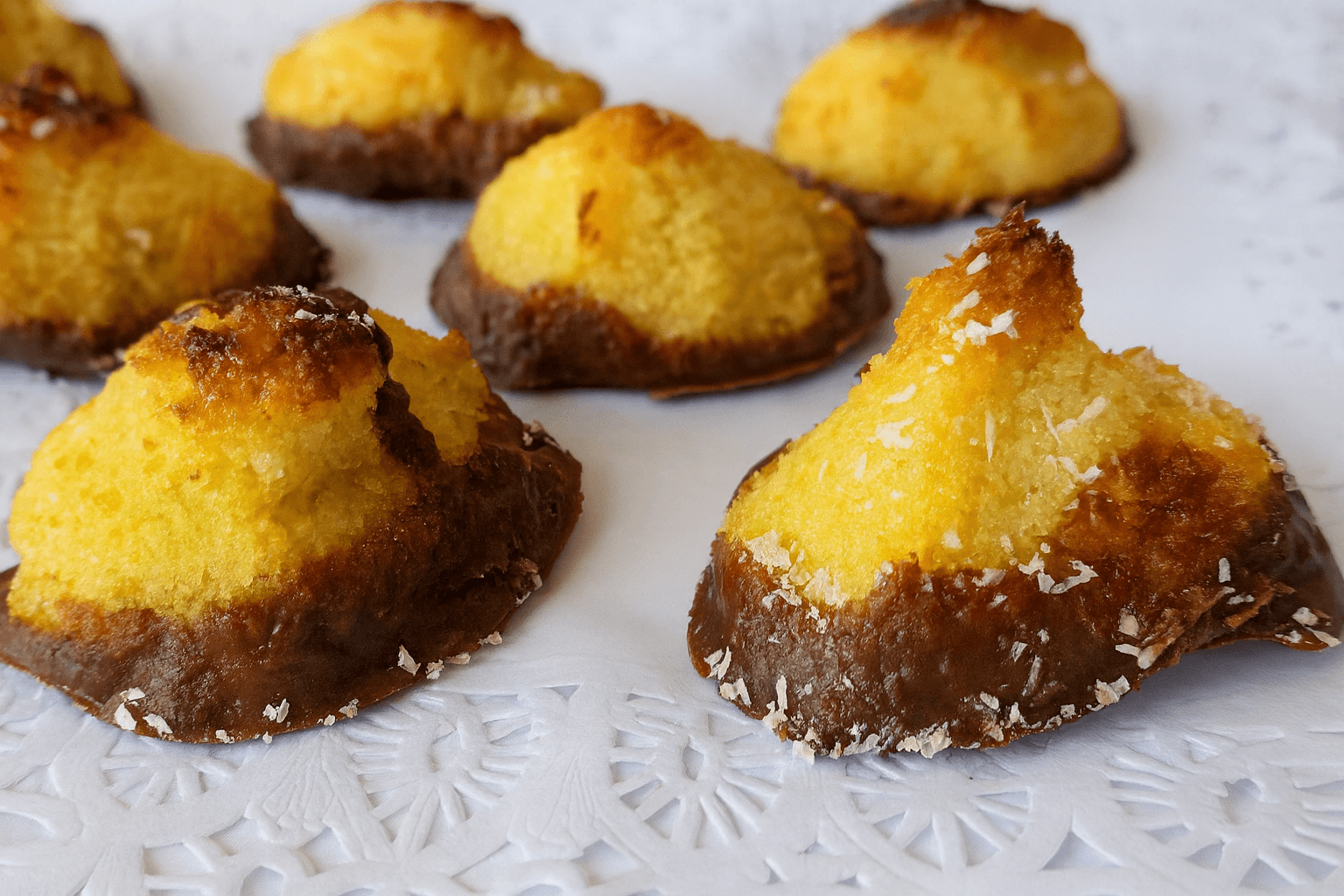 Biscotti cocco e cioccolato