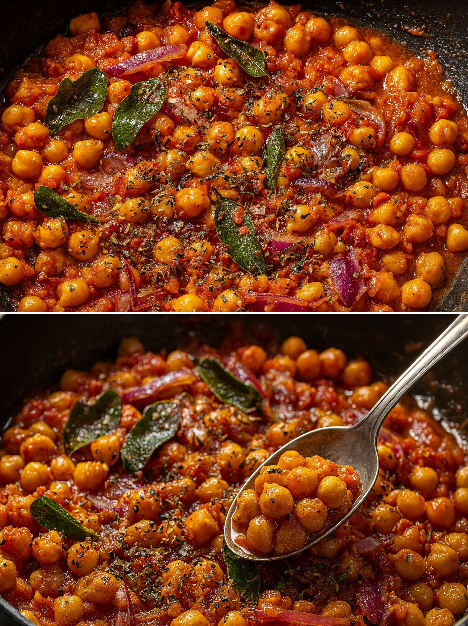 Pois chiches à la sauce marinara