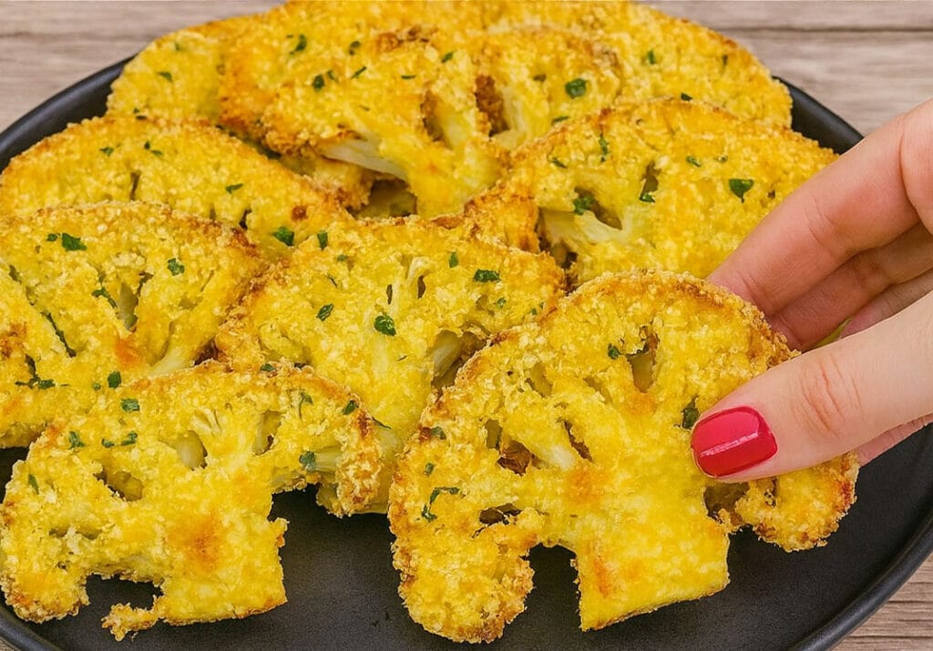 Una panatura speciale, niente uova e tanta croccantezza: le cotolette di cavolfiore che hanno stupito tutta la mia famiglia