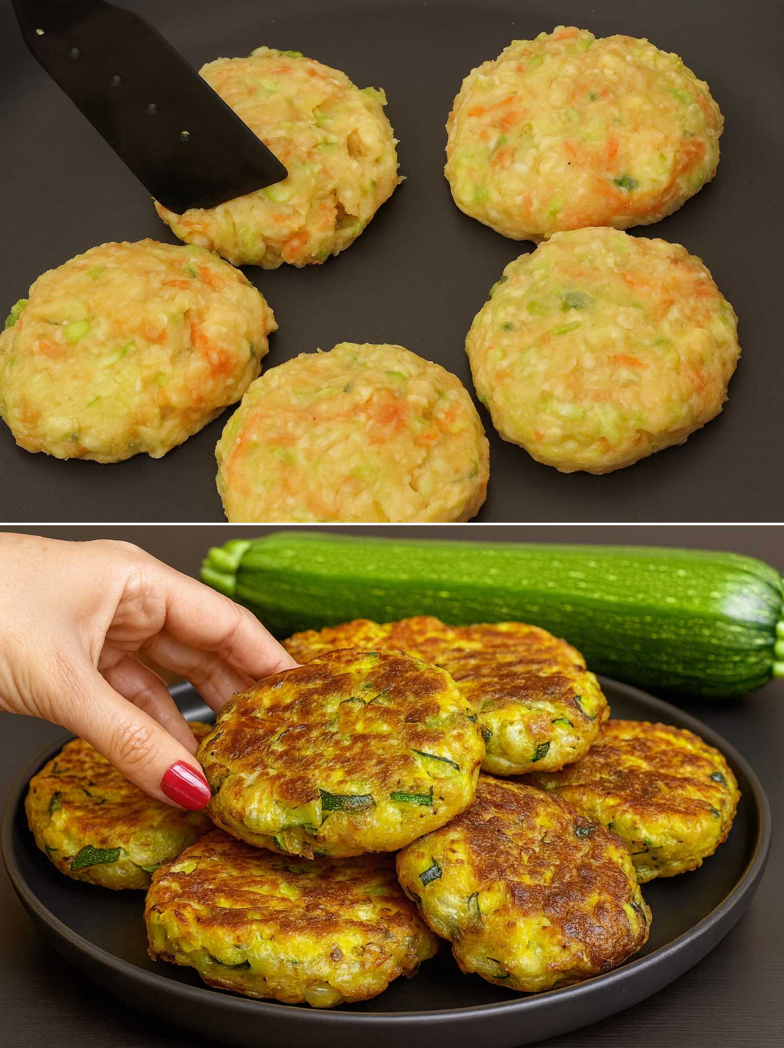 Cotolette di zucchine