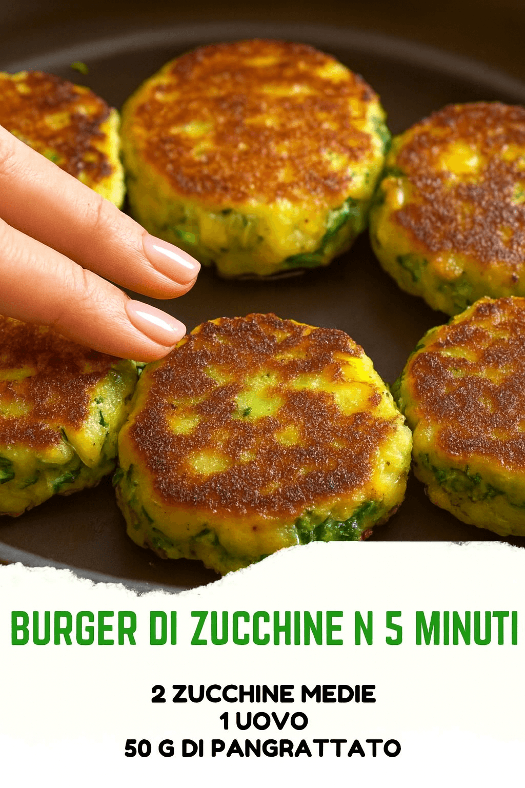 Burger di zucchine