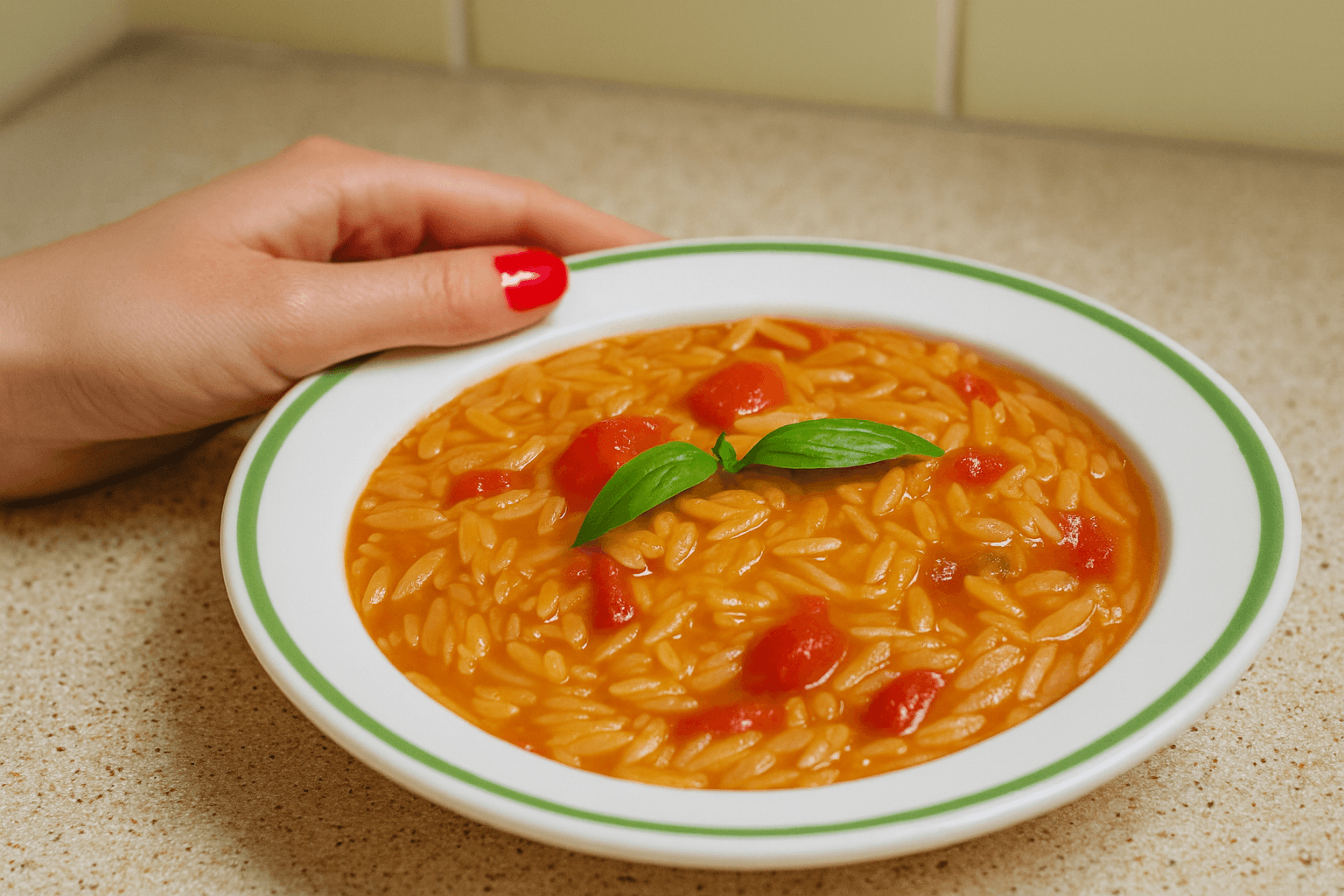 Rosamarina al pomodoro