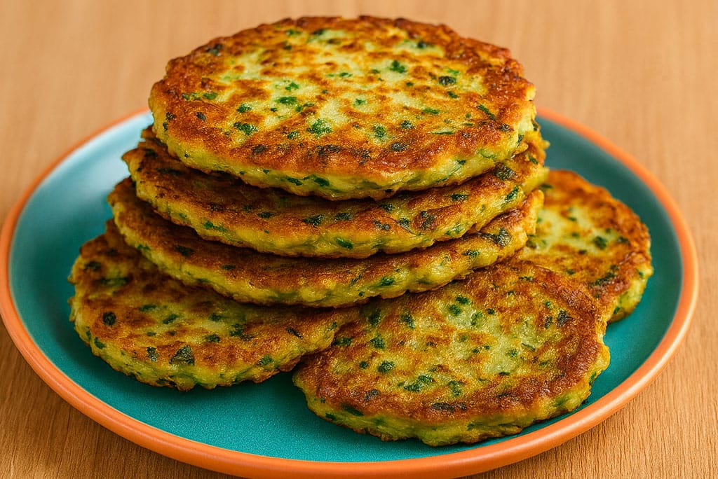 Non sembrano nemmeno al forno: croccanti e dorate come fritte ma molto più leggere, queste frittelle di zucchine hanno spaccato in tavola!
