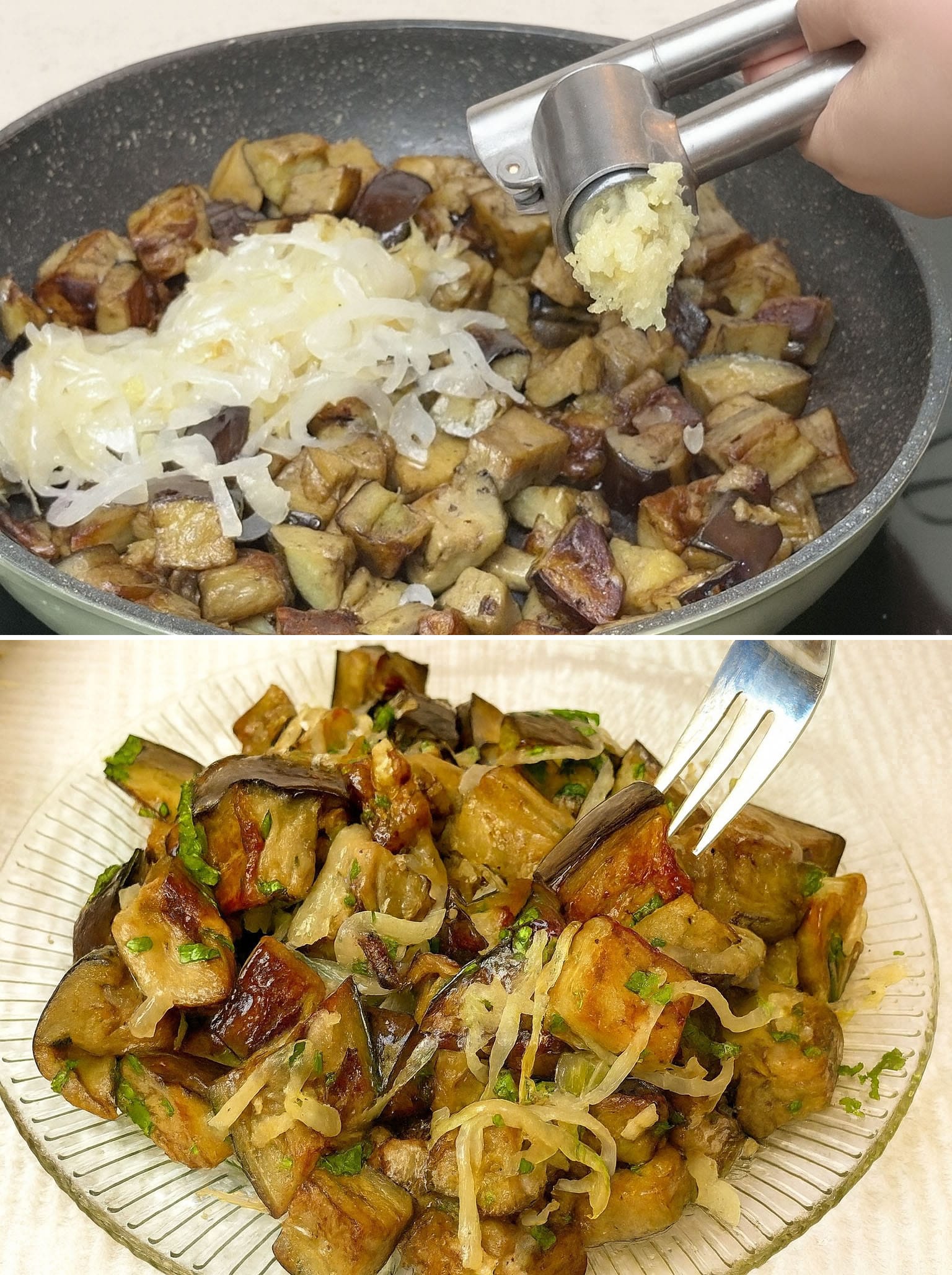 Melanzane in padella