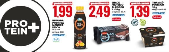 Alimenti proteici eurospin offerta