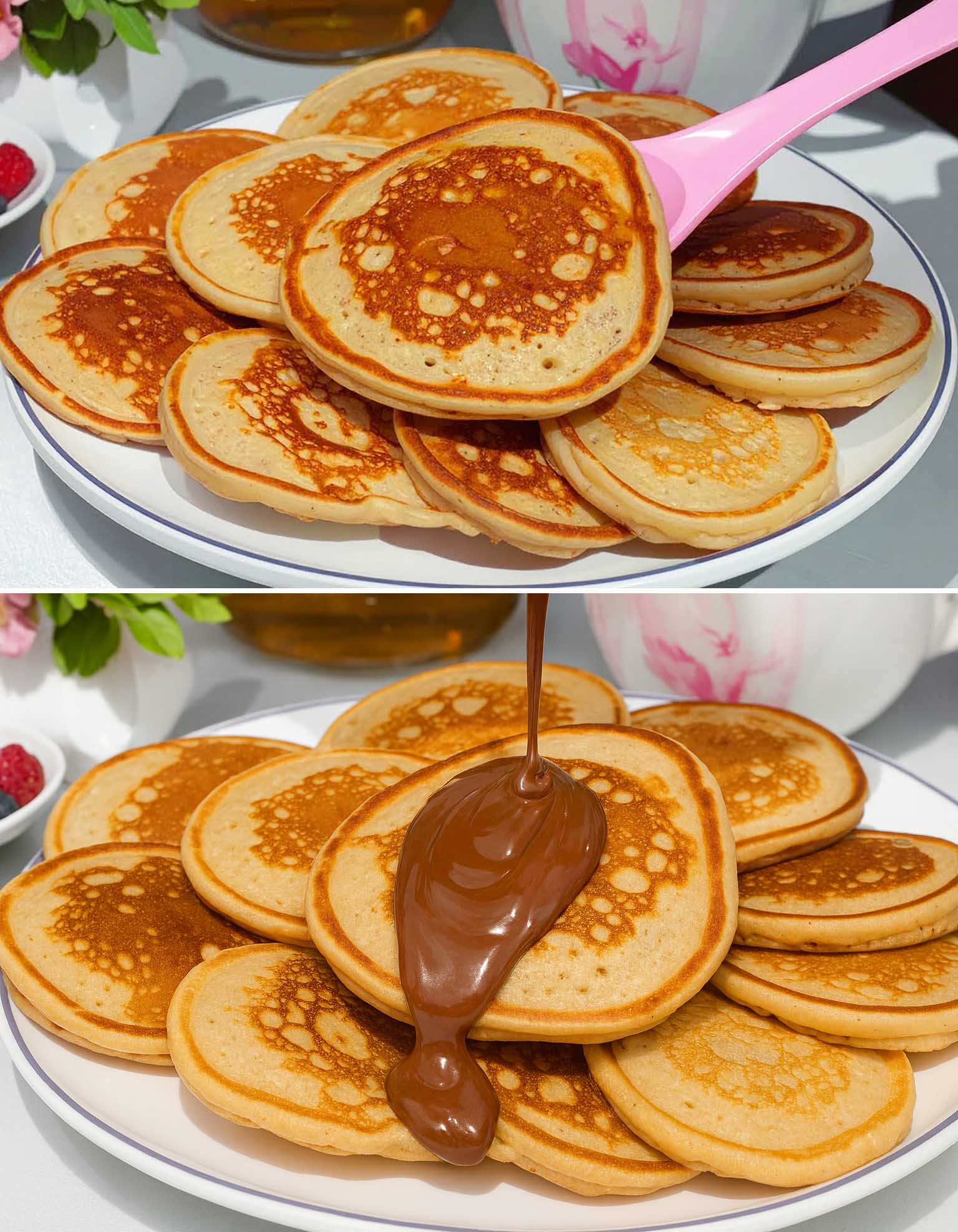 Pancake di avena e banana