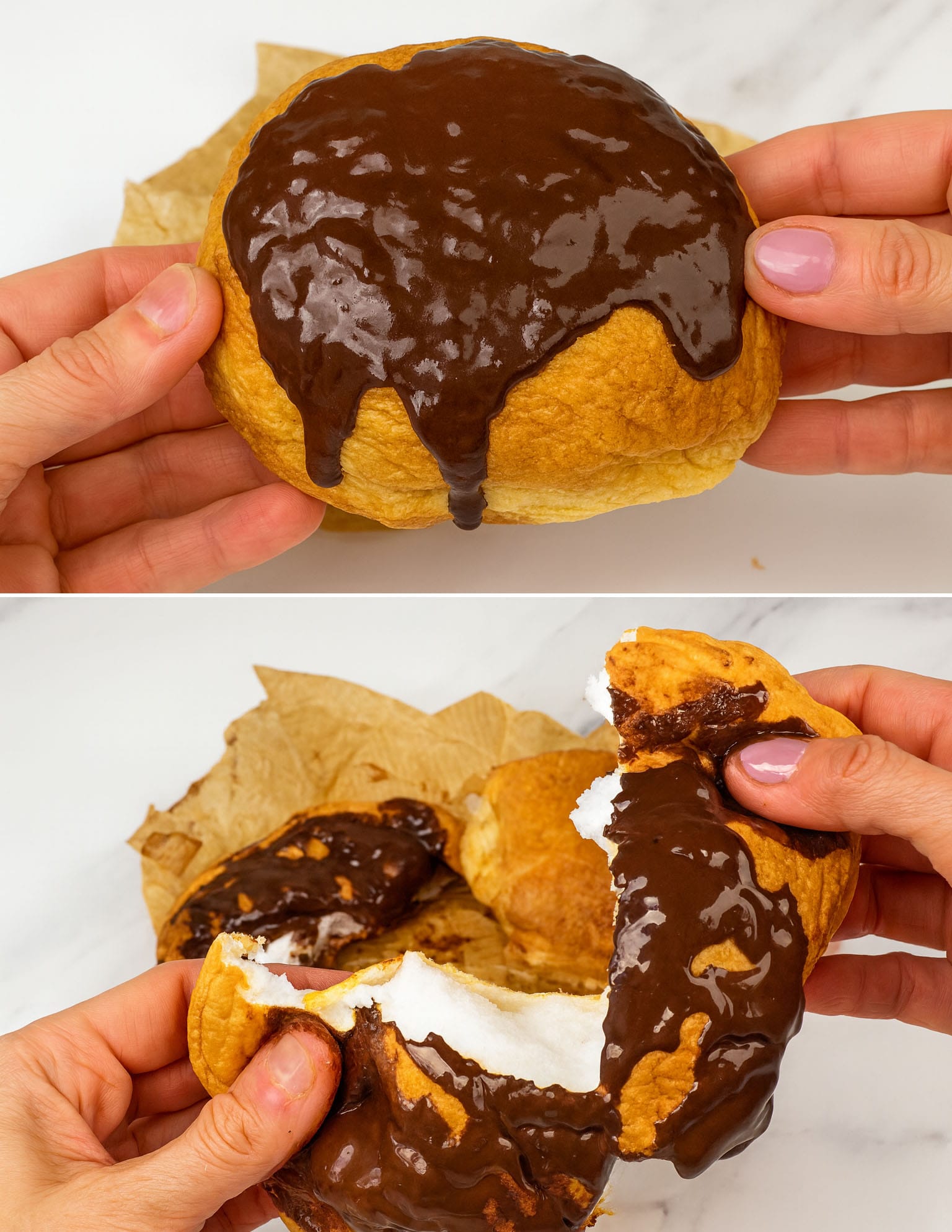 Dolce di albumi e cioccolato