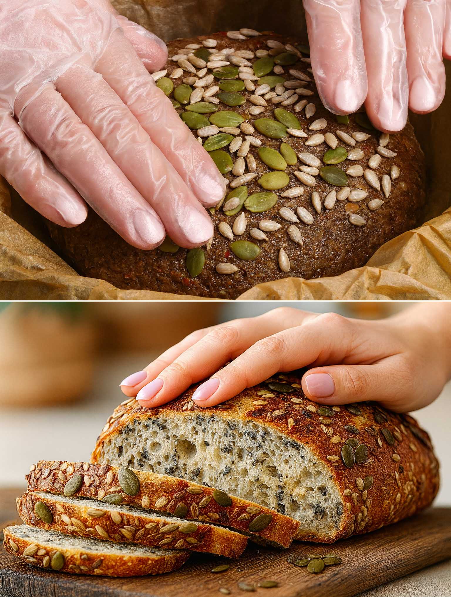 Pane rustico proteico