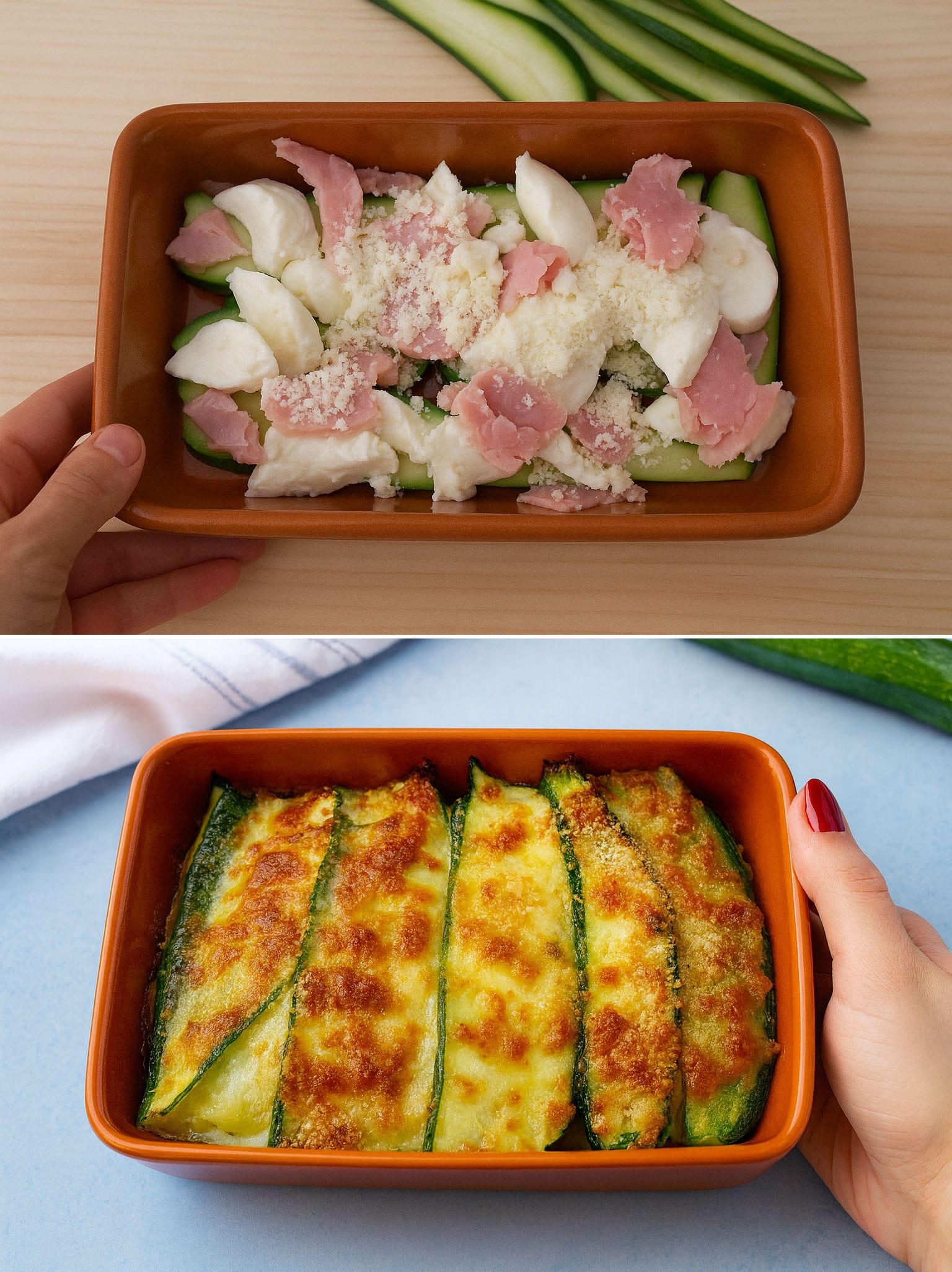 Parmigiana di zucchine