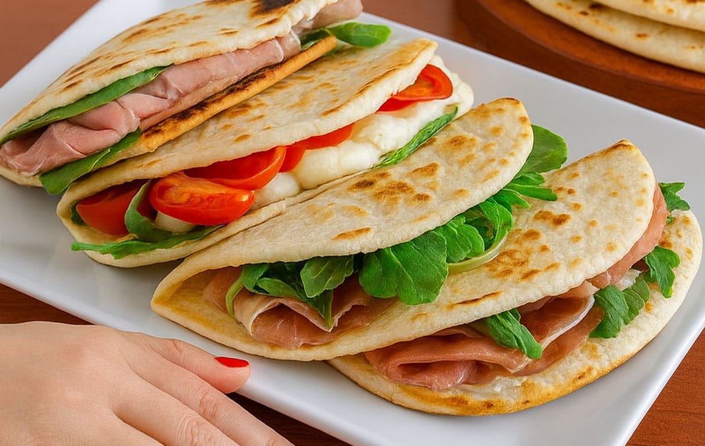 Sembrano quelle del chiosco ma le fai a casa, con 4 ingredienti semplici prepari la vera piadina romagnola in meno di un’ora!