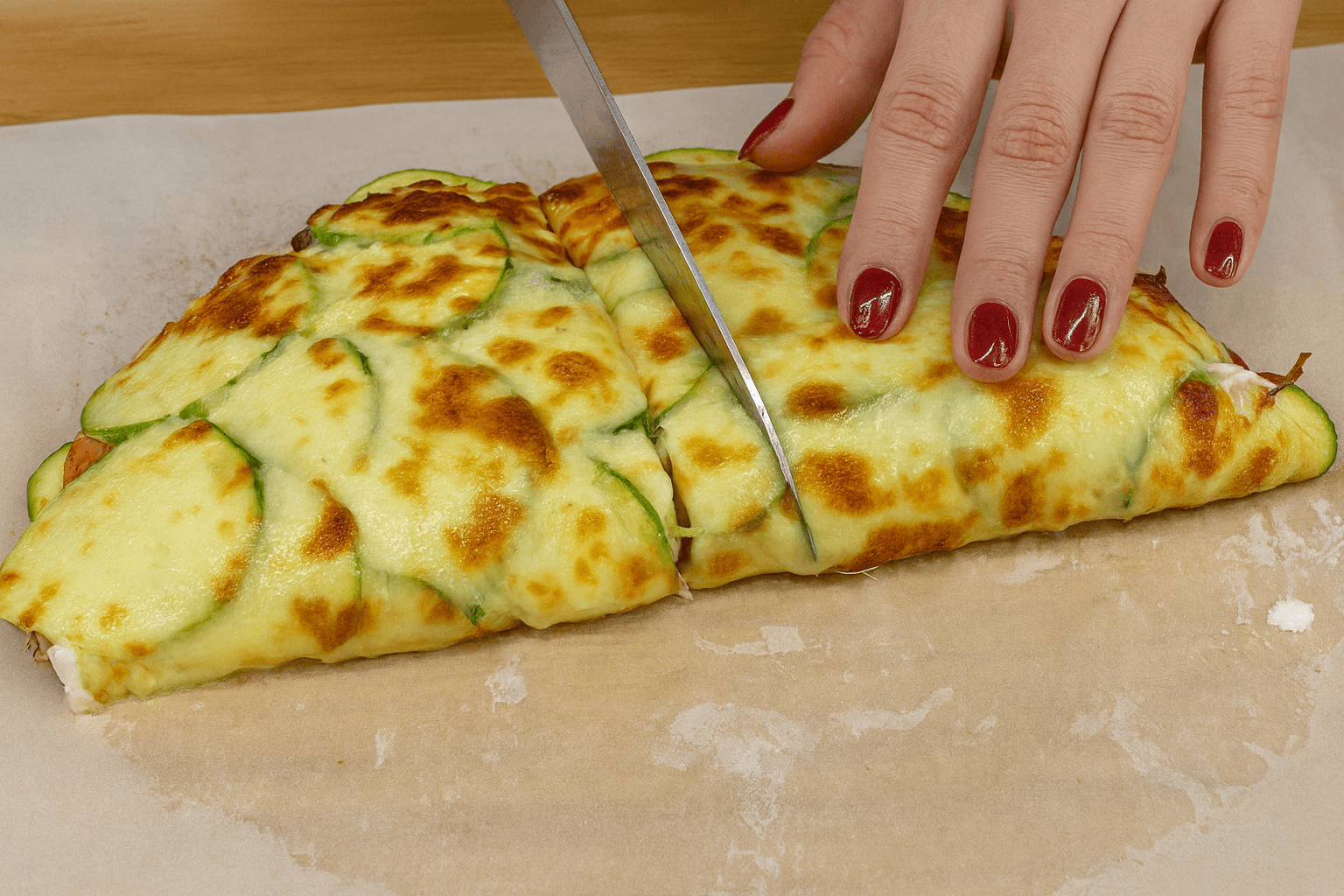 Pizza di zucchine