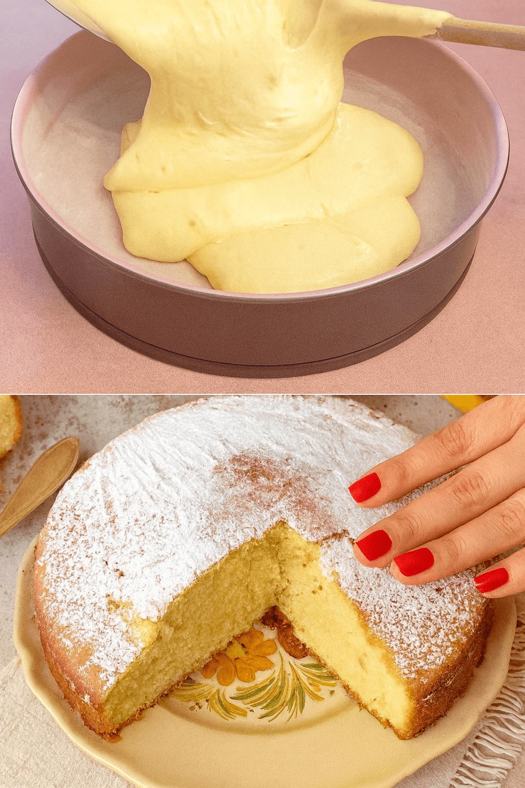 Torta all'acqua