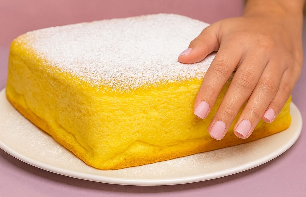 Con 7 uova e pochi ingredienti preparo una torta giapponese morbidissima che ha conquistato tutti: la castella è il dolce più soffice che ci sia