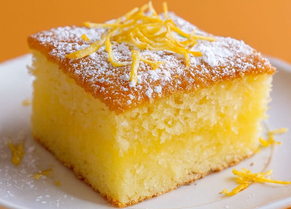 La torta senza farina che mi ha cambiato la vita: con arancia e cocco è così soffice che la mangio ogni giorno senza sensi di colpa e senza ingrassare (e ha solo 150 calorie a fetta!)