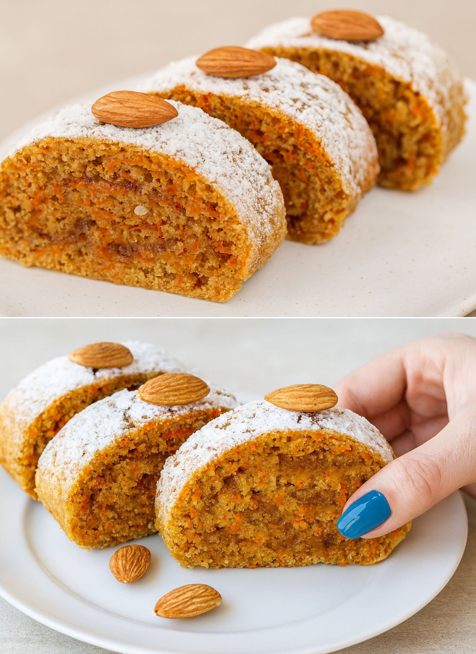 Torta di carote e mela