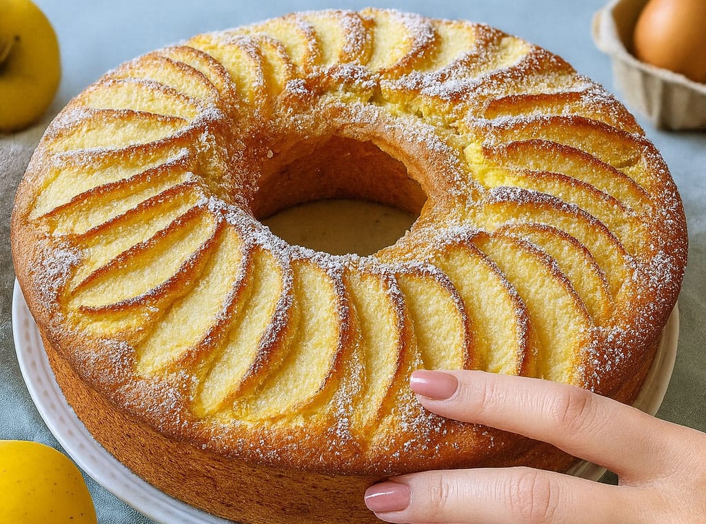 Con due mele preparo la ciambella più morbida che ci sia, non smetterai più di rifarla (e io la rendo più leggera così)!
