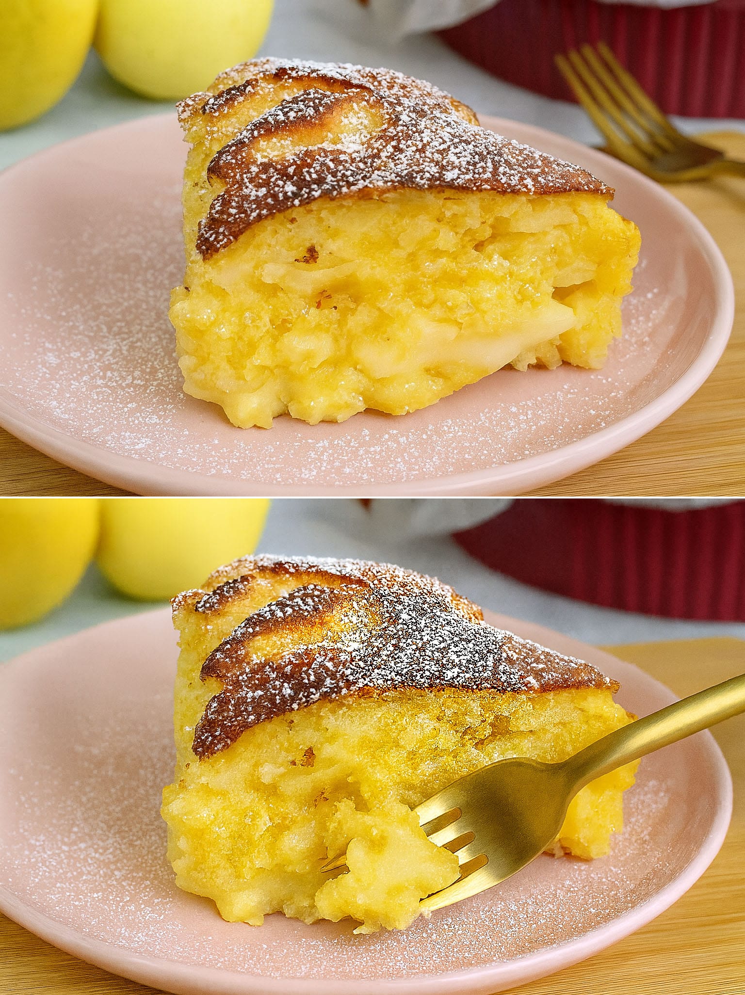 Torta di mele e yogurt