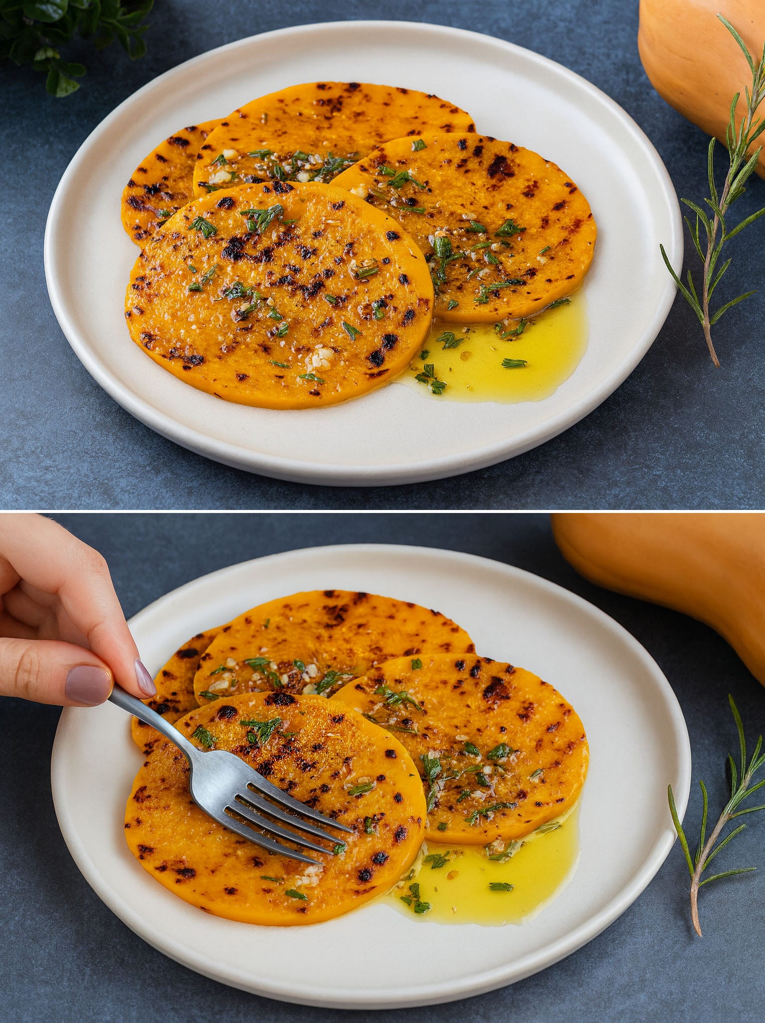 Zucca arrostita al forno