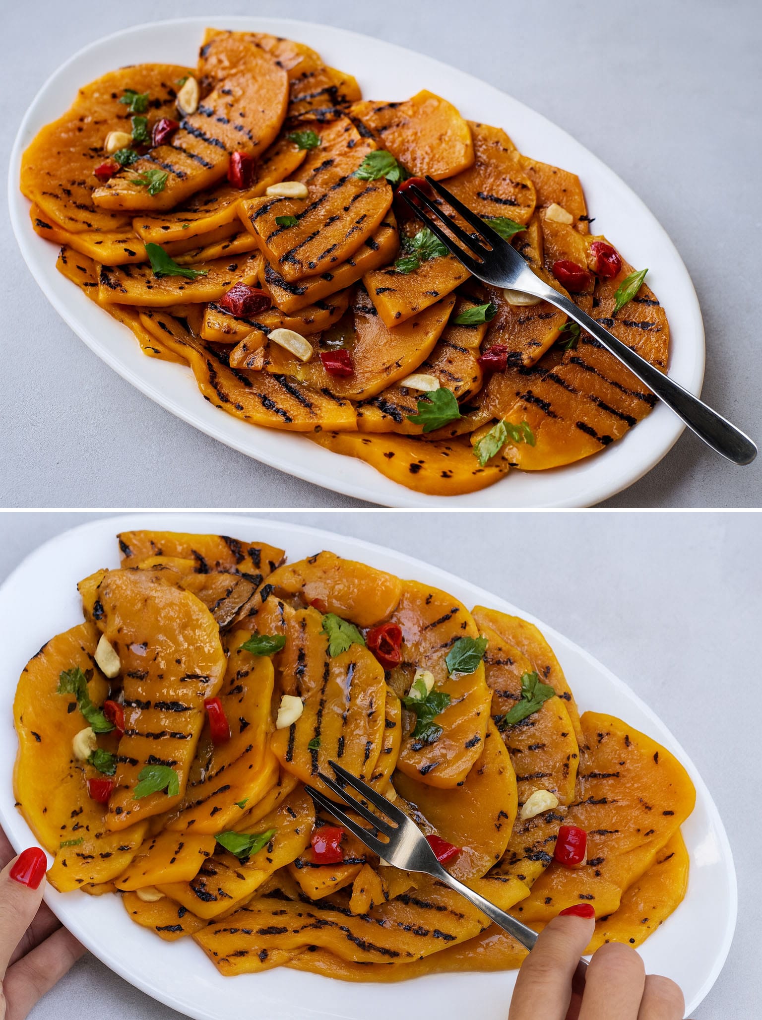 Zucca grigliata