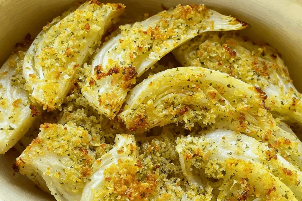 Non avrei mai pensato che i finocchi potessero essere così buoni: gratinati con una panatura saporita e leggera, uno tira l’altro!