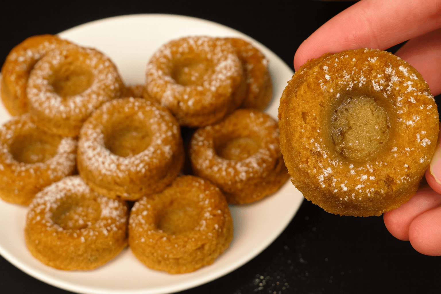 Ciambelline di avena e mele