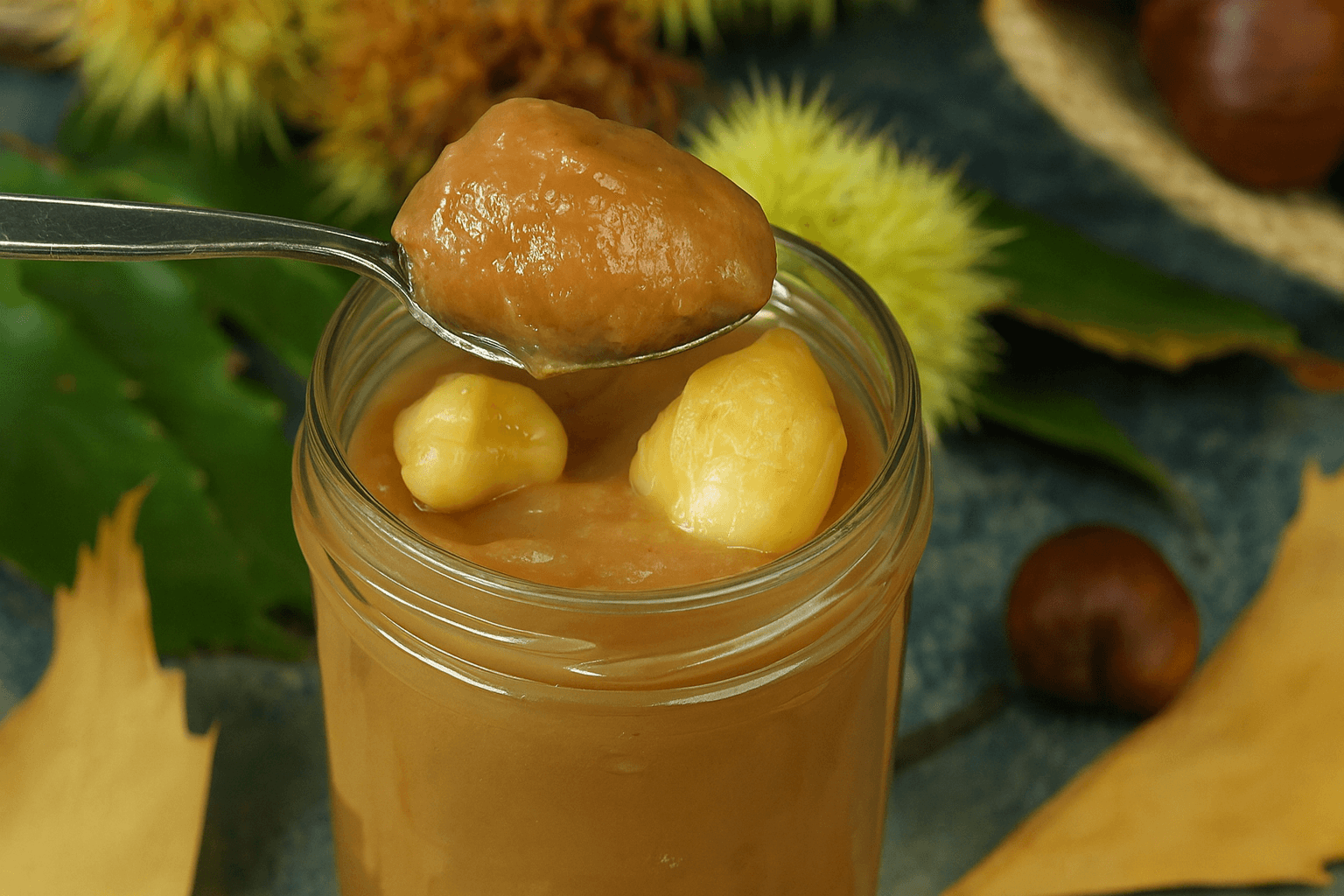 Marmellata di castagne light