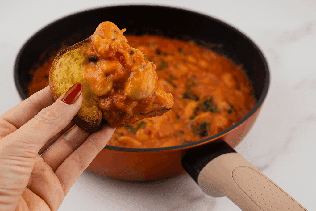 Pochi ingredienti, tanto sapore: il mio piatto “salvacena” preferito con fagioli e pomodoro (pronto in 20 minuti!), mi hanno fatto dimenticare la pasta!