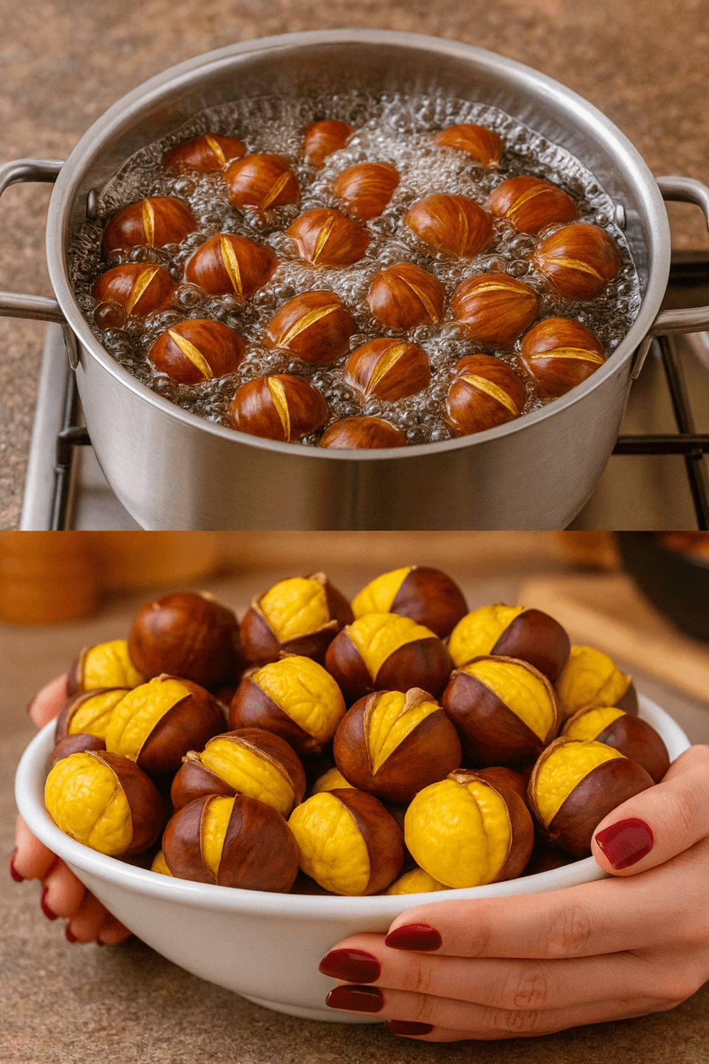 Castagne bollite