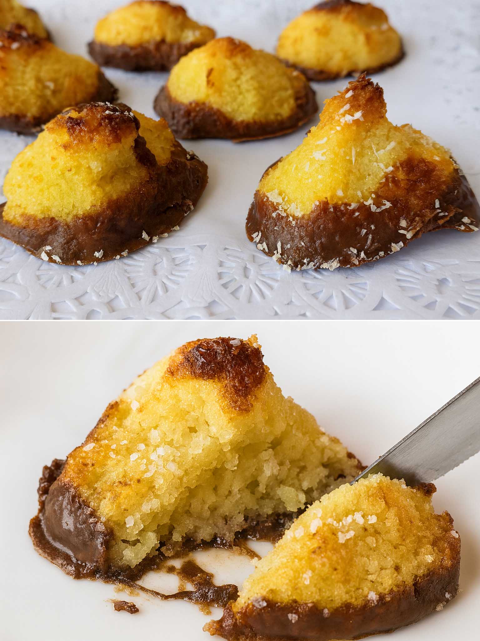 Biscotti cocco e cioccolato