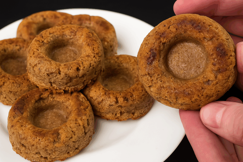 La mia colazione preferita quando voglio restare leggera ma sazia: ciambelline d’avena, mele e noci, 100% senza zuccheri aggiunti!