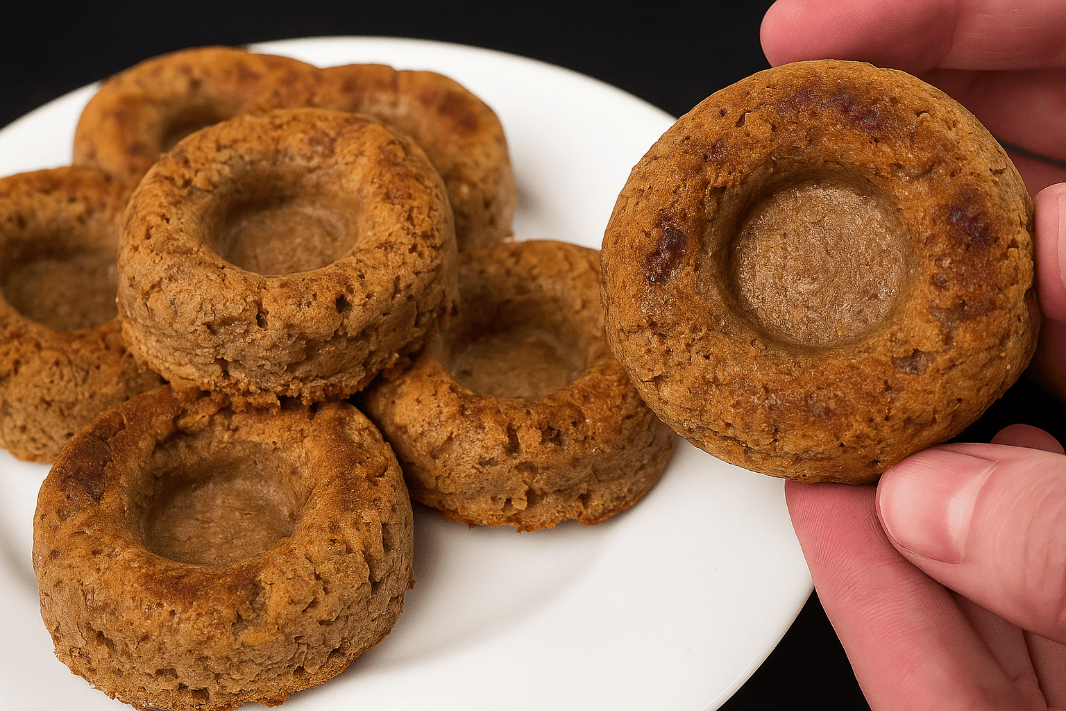 Ciambelline di avena