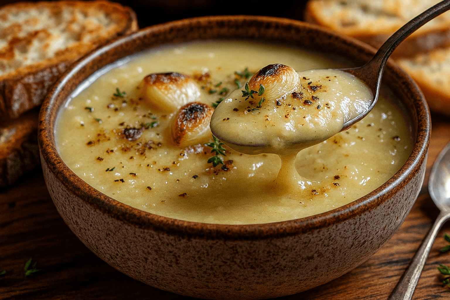 Zuppa di aglio francese