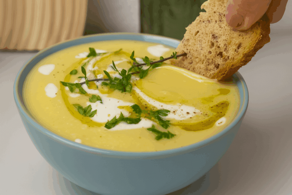 Vellutata che depura e sazia con finocchi, ceci e limone: antinfiammatoria, proteica e perfetta per il metabolismo (e pronta in 30 minuti)