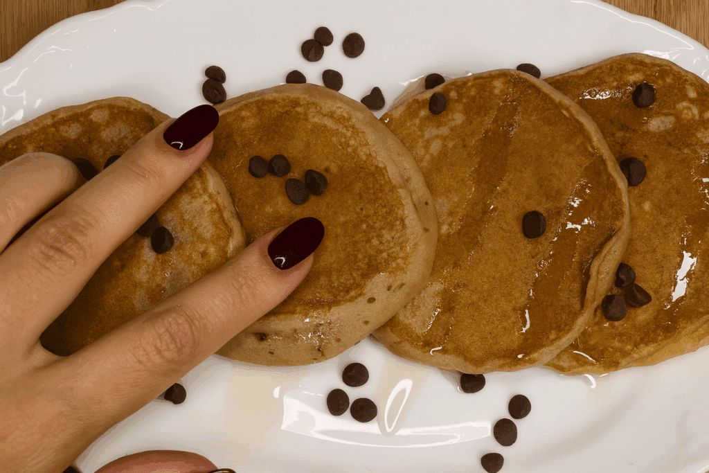Sto a dieta ferrea ma non rinuncio a una colazione dolce e buona la mattina, questi pancake mi salvano sempre: morbidi, sazianti e senza zucchero!