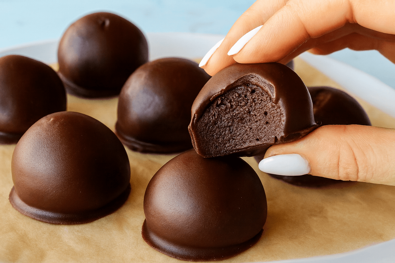 Dolcetti freddi al cioccolato