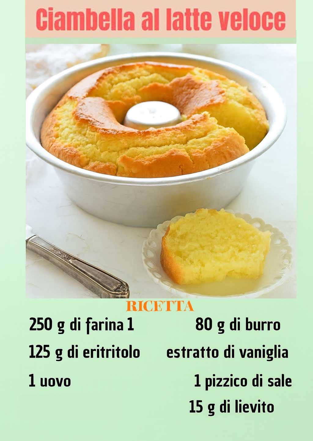 Ciambella al latte