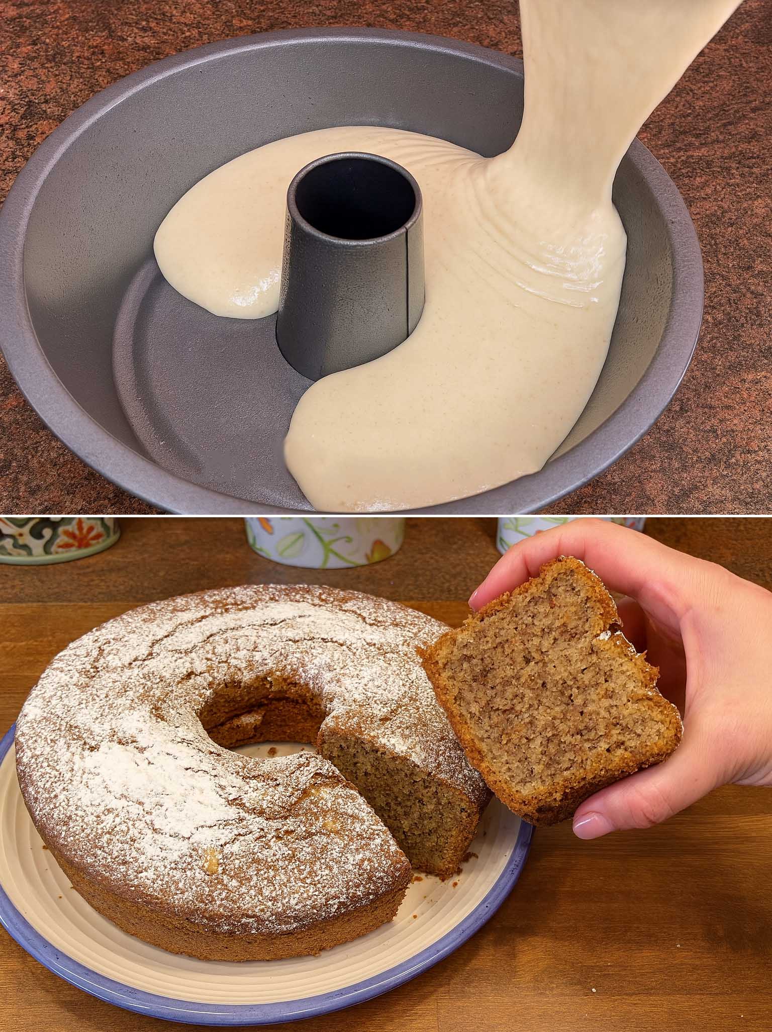 Ciambellone alle noci