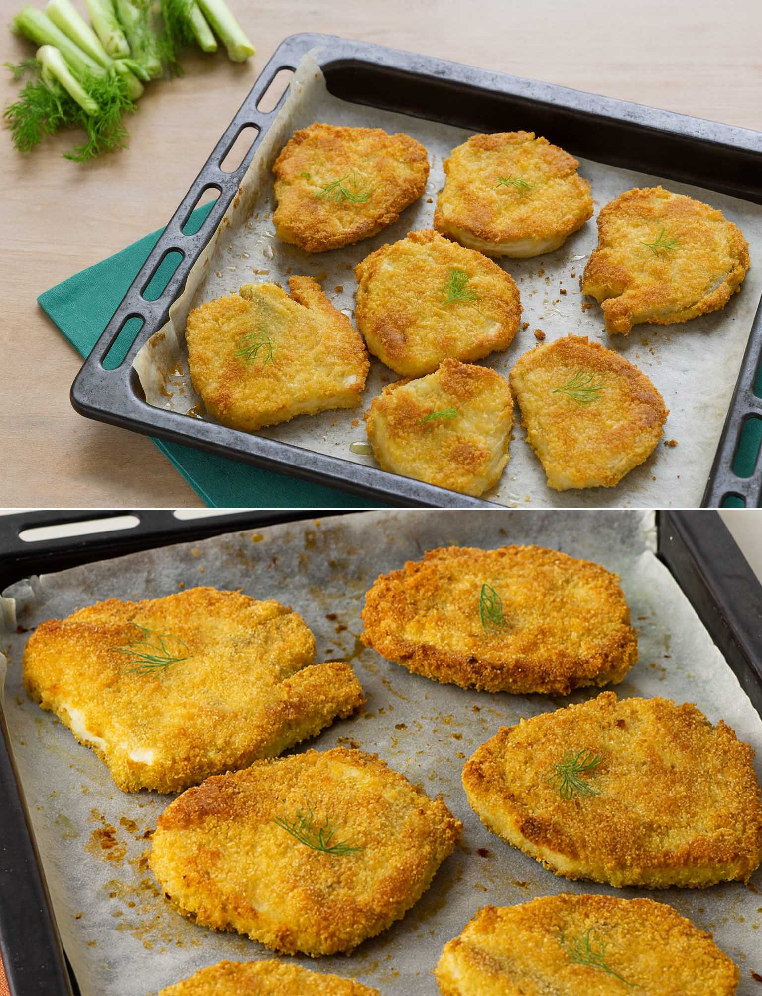 Cotolette di finocchi