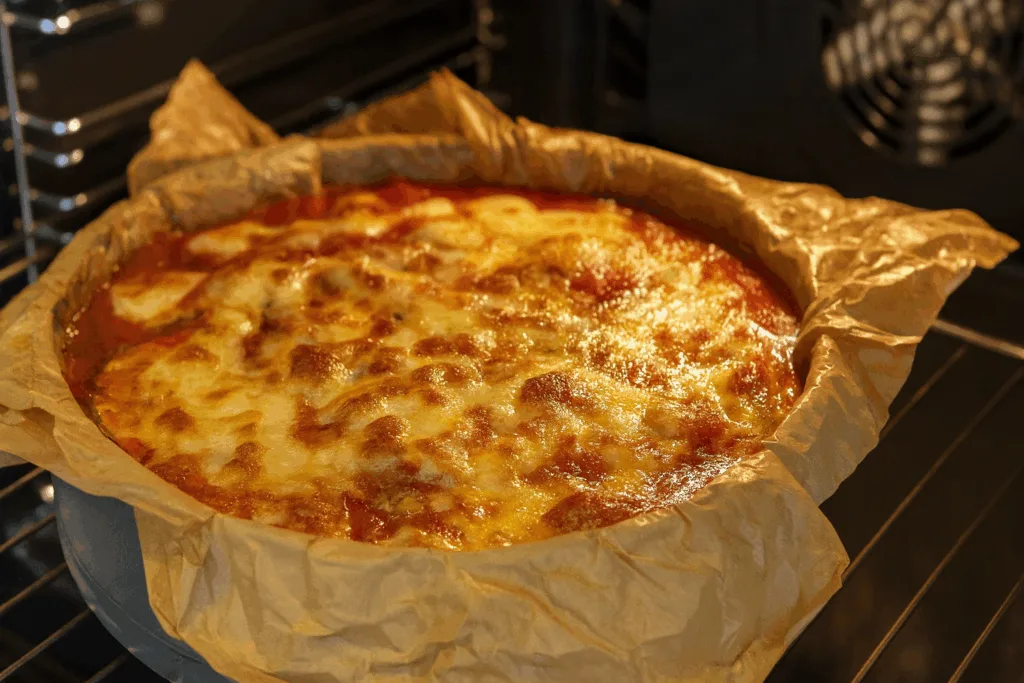 Così buona che la preparo anche d’inverno: torta di melanzane alla parmigiana pronta in forno in pochi minuti (e buona anche a dieta!)