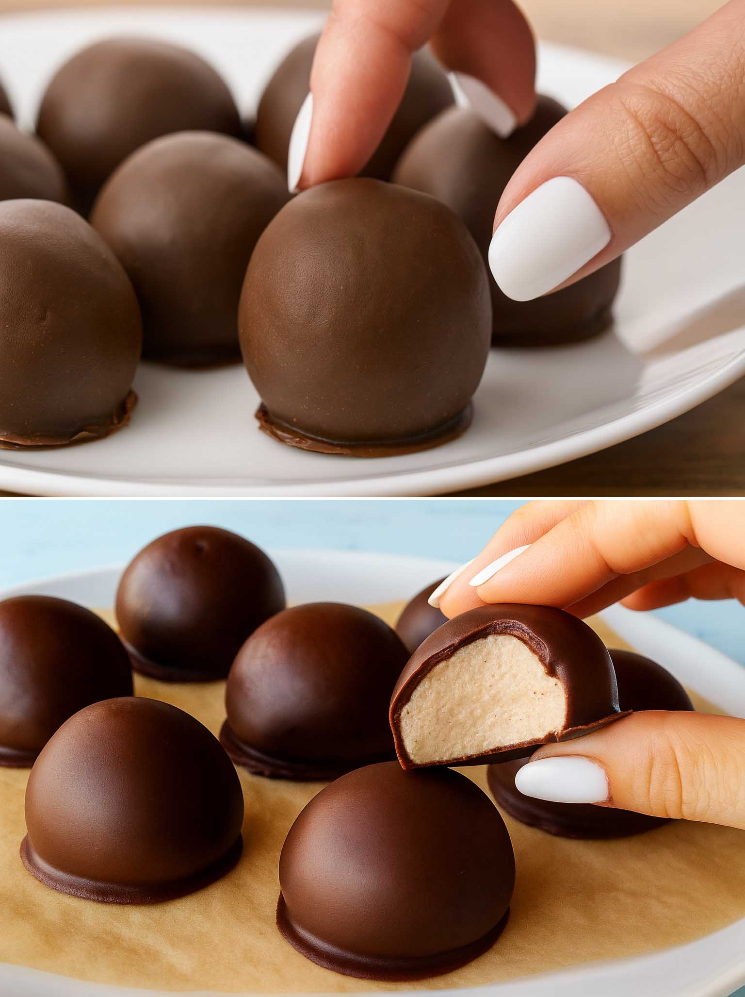 Dolcetti freddi al cioccolato