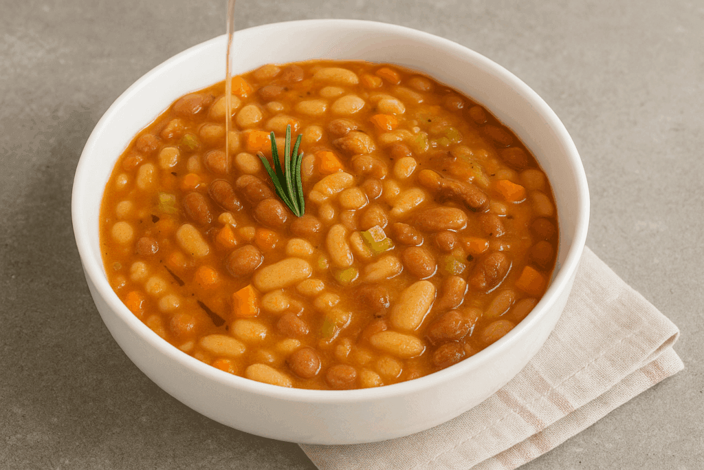 Una ricetta povera che vale oro: zuppa di fagioli ricca di fibre, aiuta la digestione e tiene a bada la fame per ore (con solo 290 kcal)
