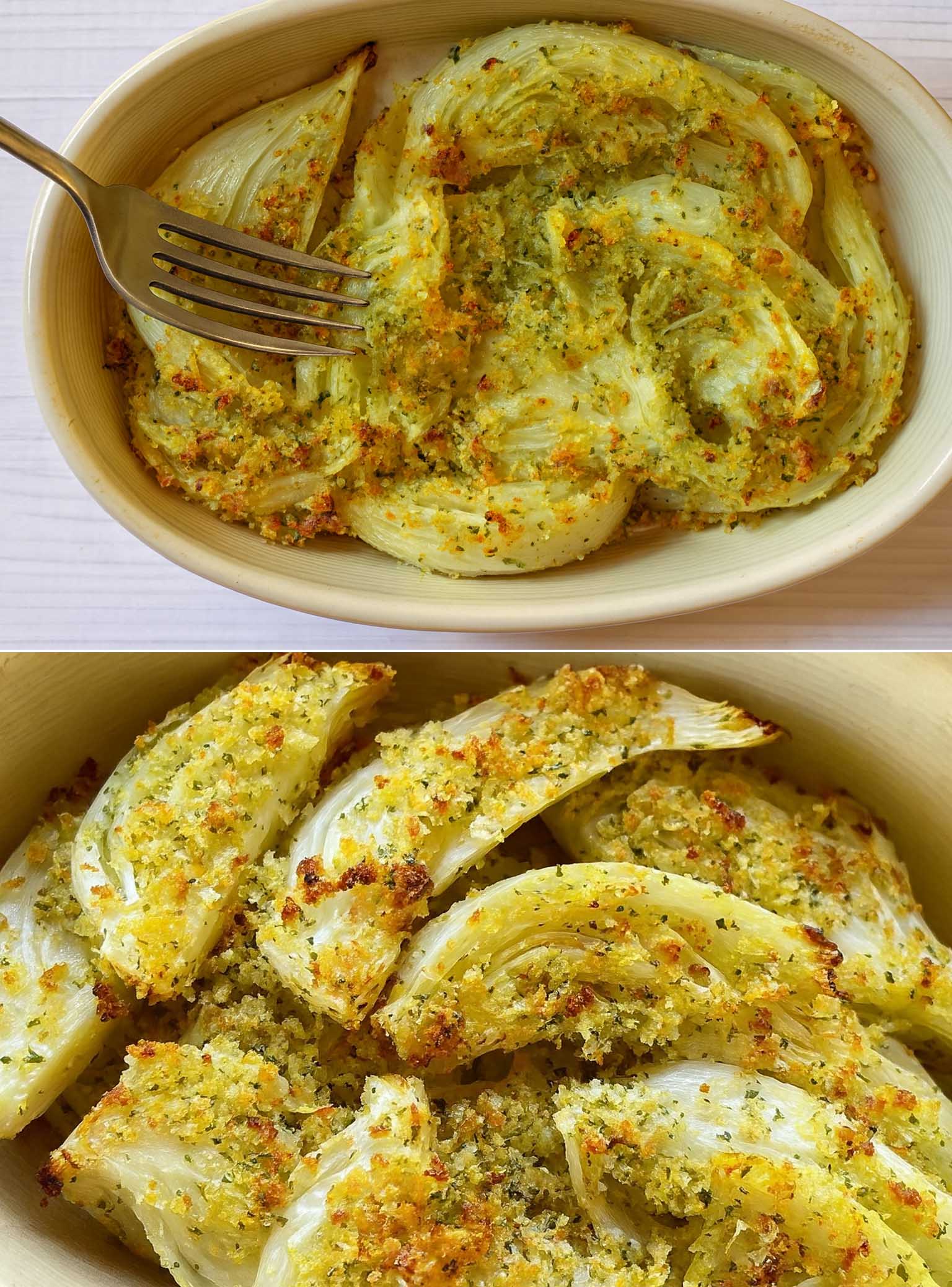 Finocchi gratinati