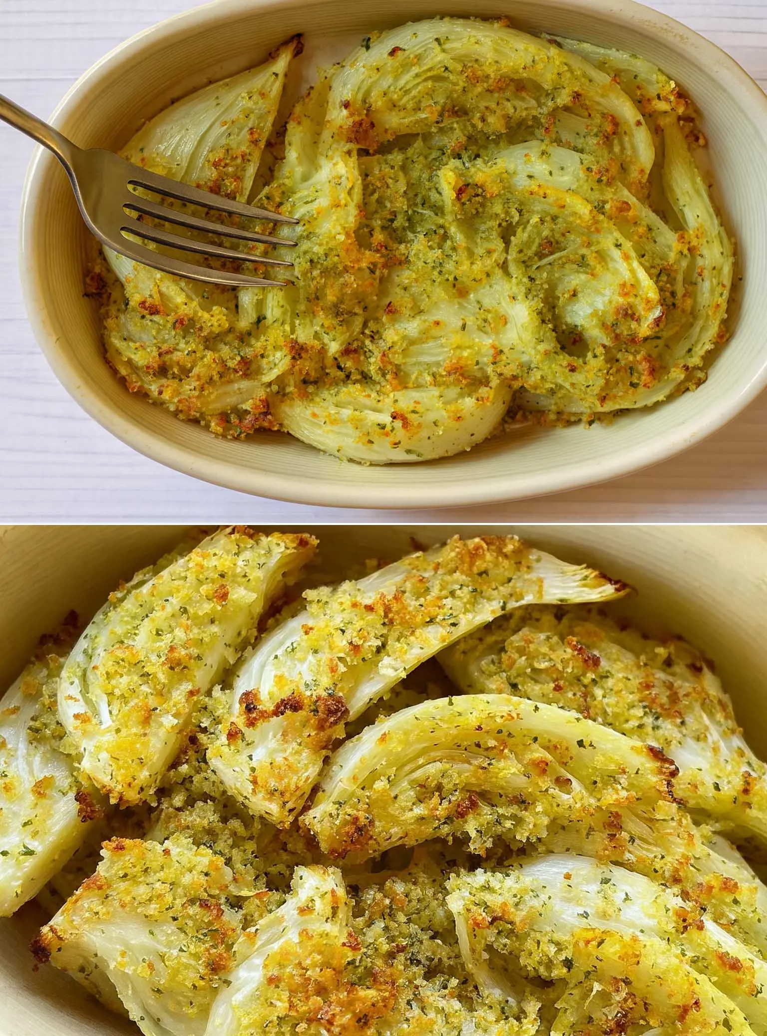 Finocchi gratinati