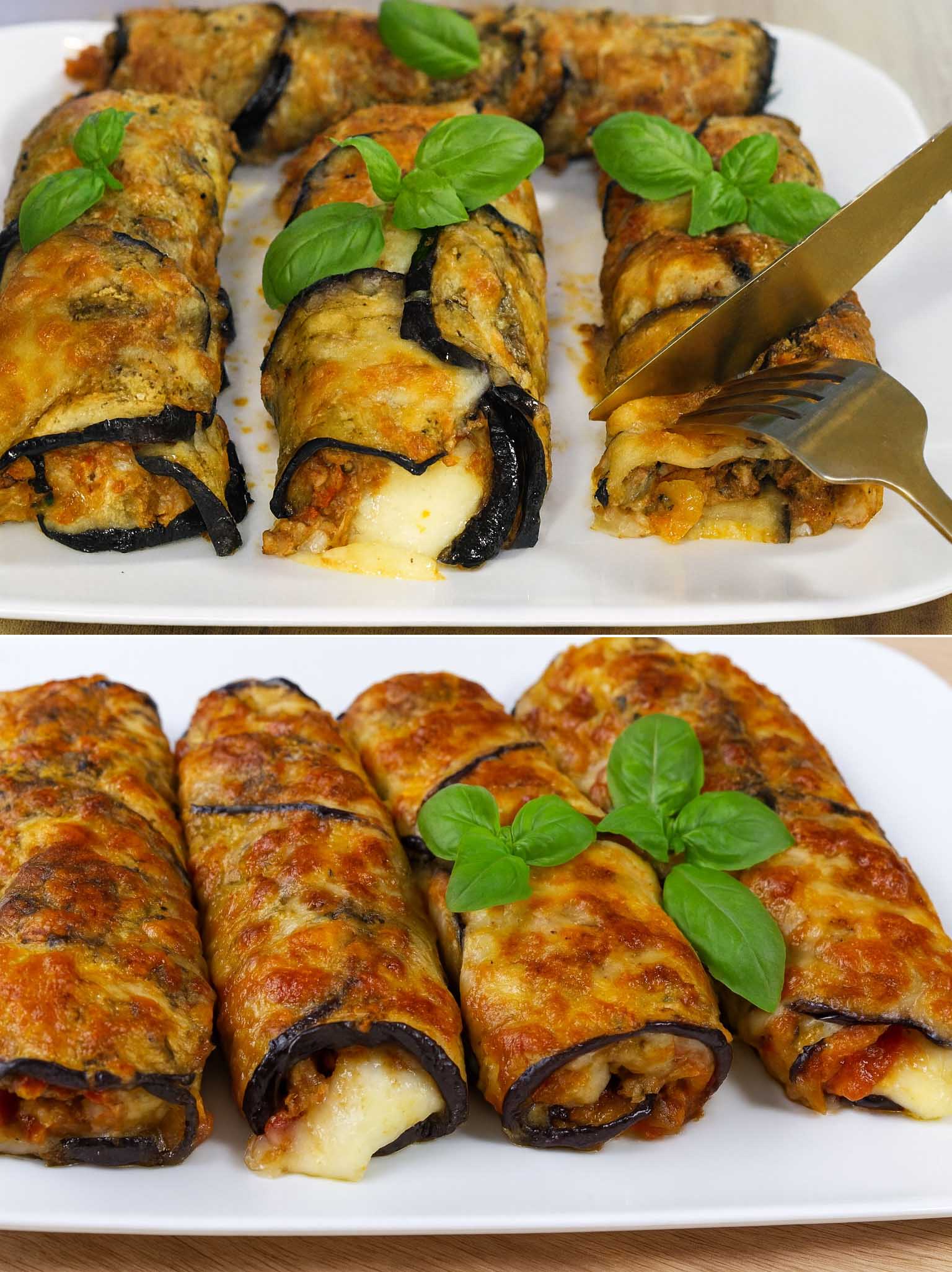 Involtini di melanzane