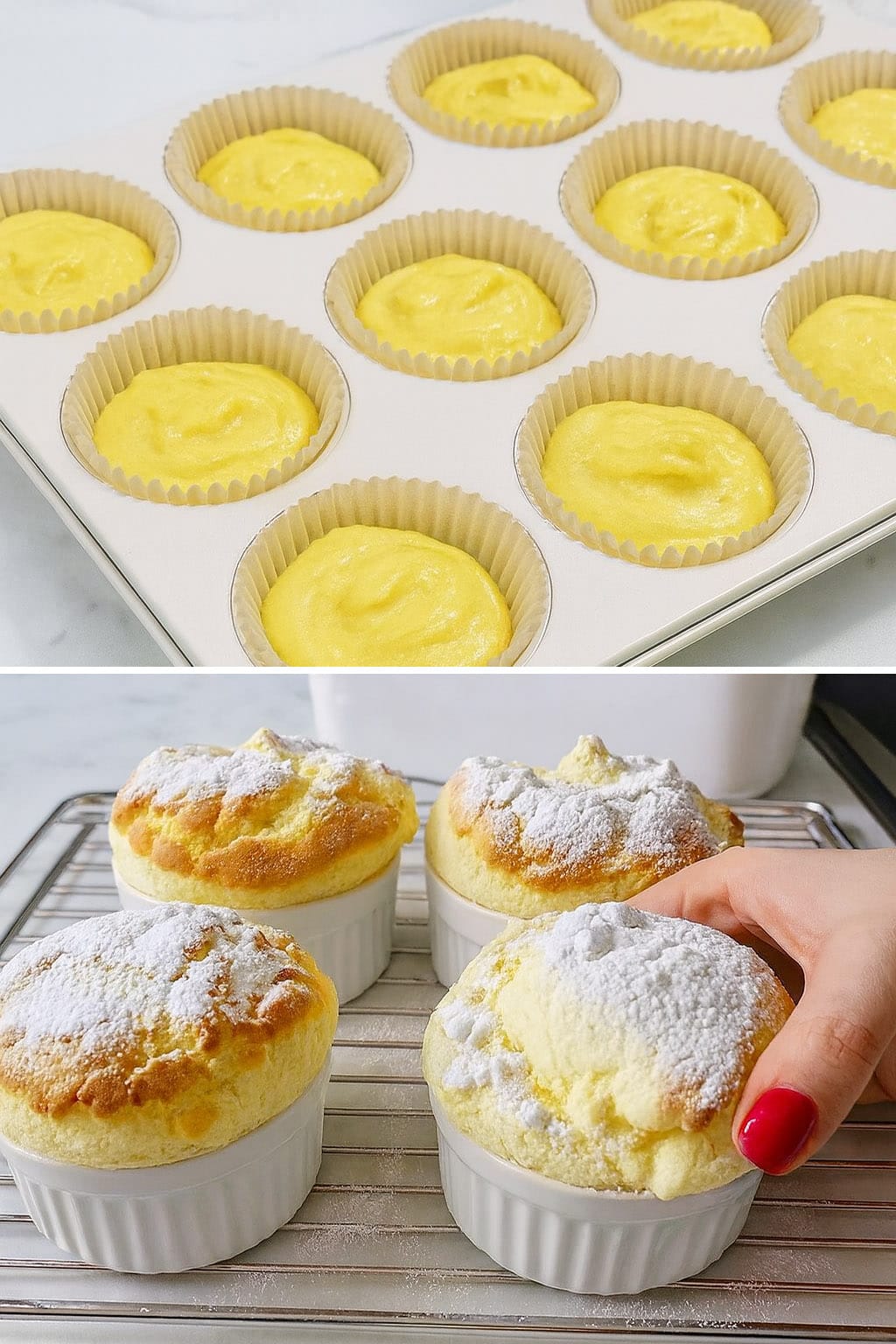Muffin dolci alla ricotta