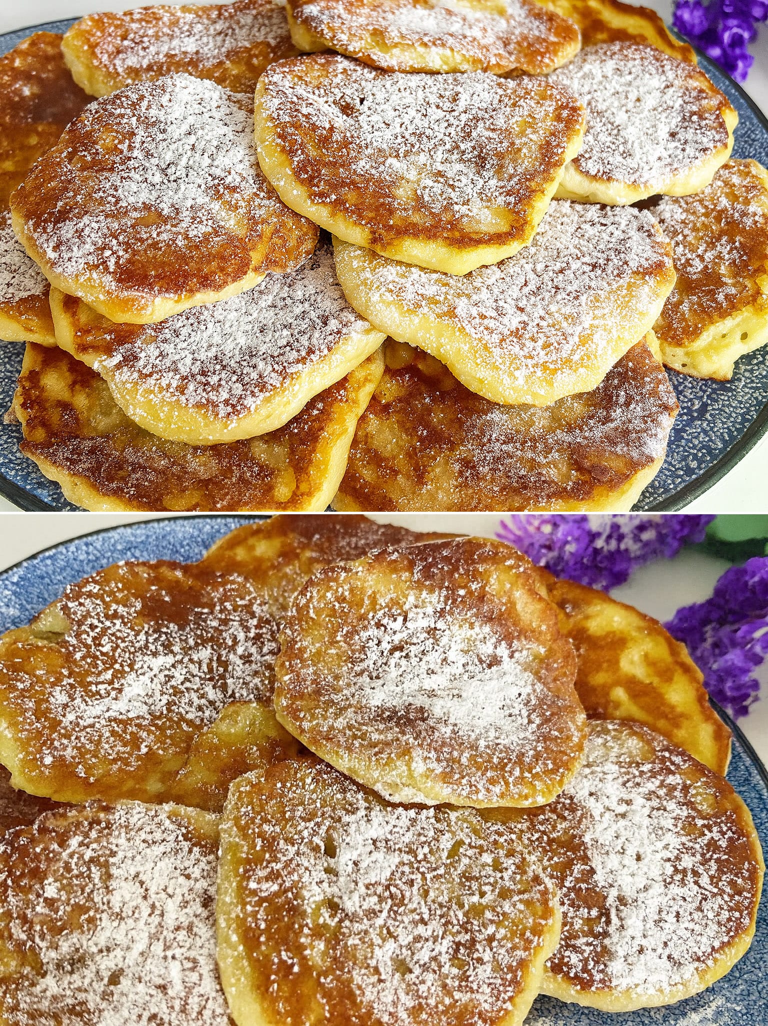 Pancake allo yogurt e mela