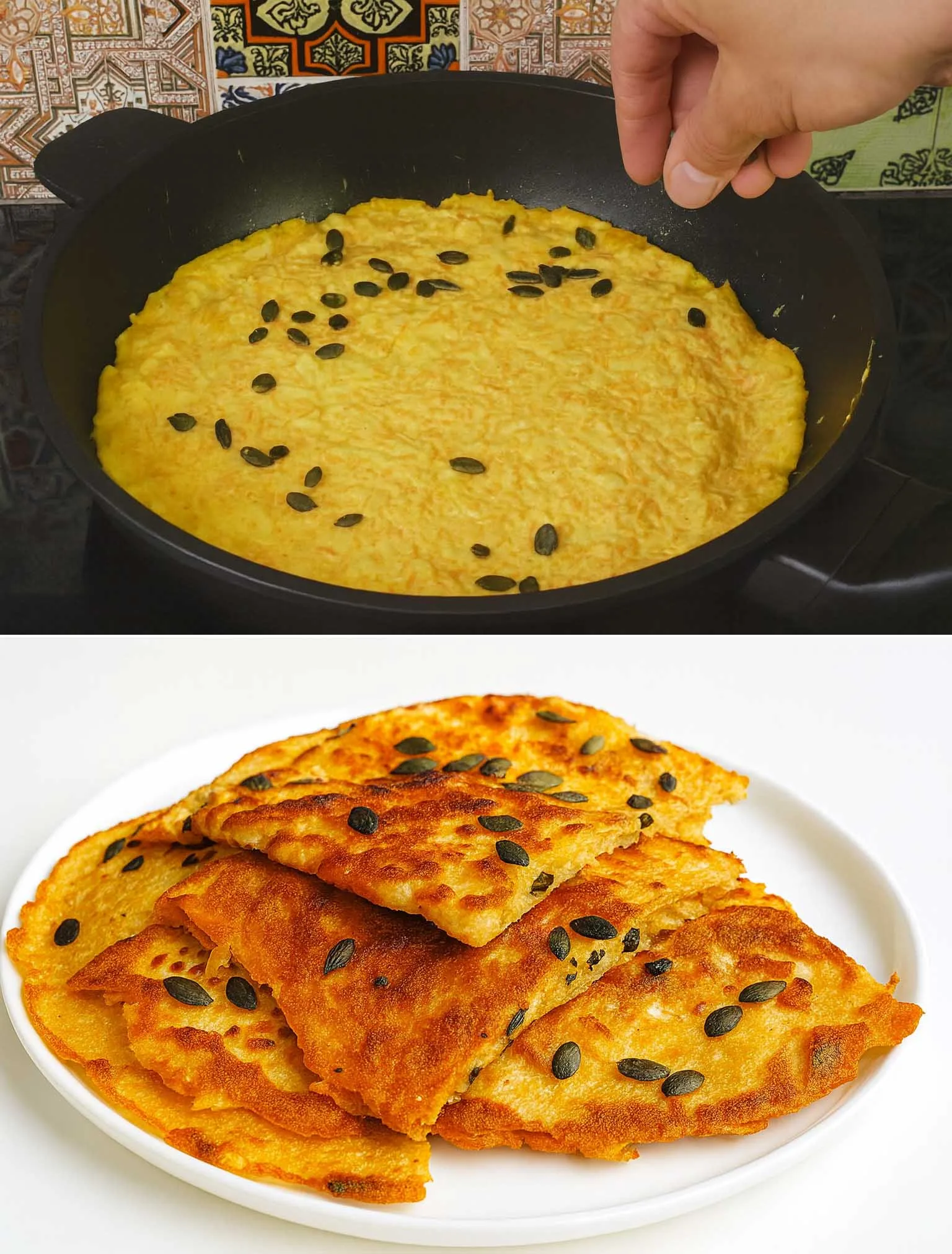 Piadina di zucca