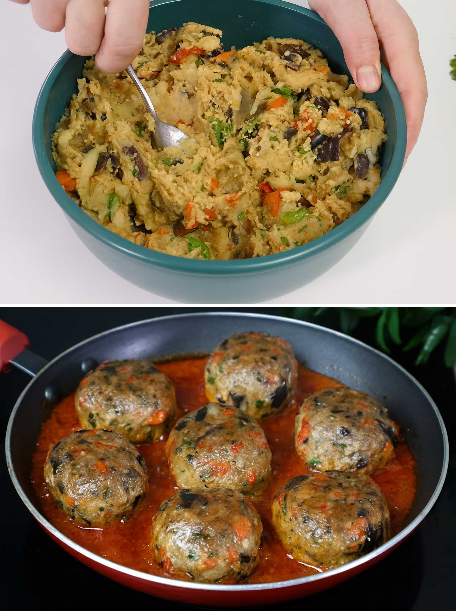 Polpette di melanzane